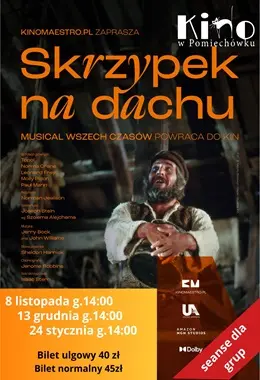 Skrzypek na dachu - retransmisja